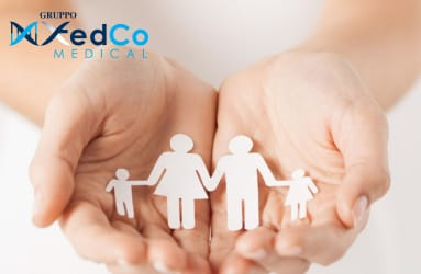 Fedco Medical: quattro centri medici, un unico obiettivo. Una campagna social dal tono istituzionale ma anche vicina al suo target.